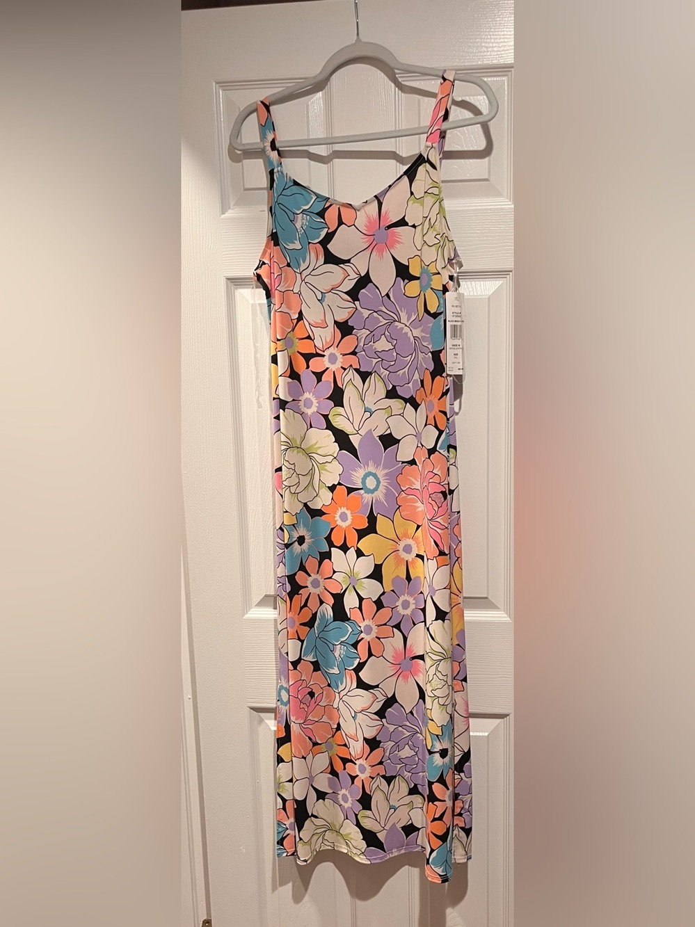 Floral Print Maxi Skirt - Multicolor